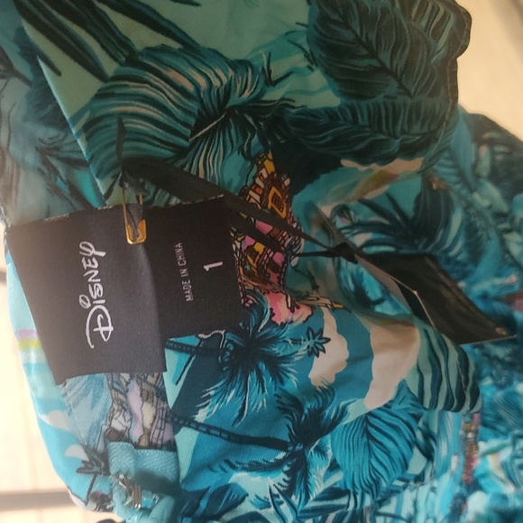 Torrid Disney Collab Encanto Cold Shoulder Colorful Sz. 1 1X 14-16 Dress NWT - Picture 8 of 16